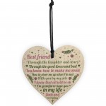 Friendship Sign Best Friend Plaques Gifts Shabby Chic Heart
