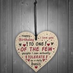 Funny Happy Birthday Card For Mum Dad Brother Boyfriend Husband
