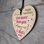 Love You Plaque Funny Valentines Gift For Him Valentines Day
