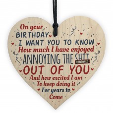 Funny Birthday Gift For Mum Dad Brother Sister Funny Card