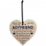 Perfect Romantic Valentines Gift For Your Boyfriend Wood Heart