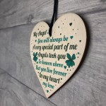 Wood Memorial Gift Remembrance Plaque For Mum Dad Nan Grandad