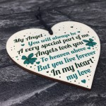 Wood Memorial Gift Remembrance Plaque For Mum Dad Nan Grandad