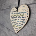 Daddy To Be Gift Wooden Heart Fathers Day Gift For Him Daddy