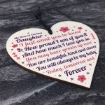 Daughter Gifts Heart Daughter Birthday Daddy Daugher Gifts