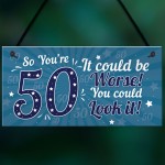 50th Birthday Gift For Men 50th Birthday Presents Women Mum Dad