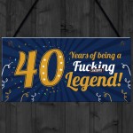 Funny 40th Birthday Present For Men Women 50th Birthday Card 