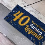 Funny 40th Birthday Present For Men Women 50th Birthday Card 
