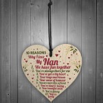 Reasons Why I Love My Nan Mothers Day Gift For Her Nan Birthday 