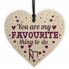 Favourite Thing To Do Funny Valentines Gifts For Her Anniversary