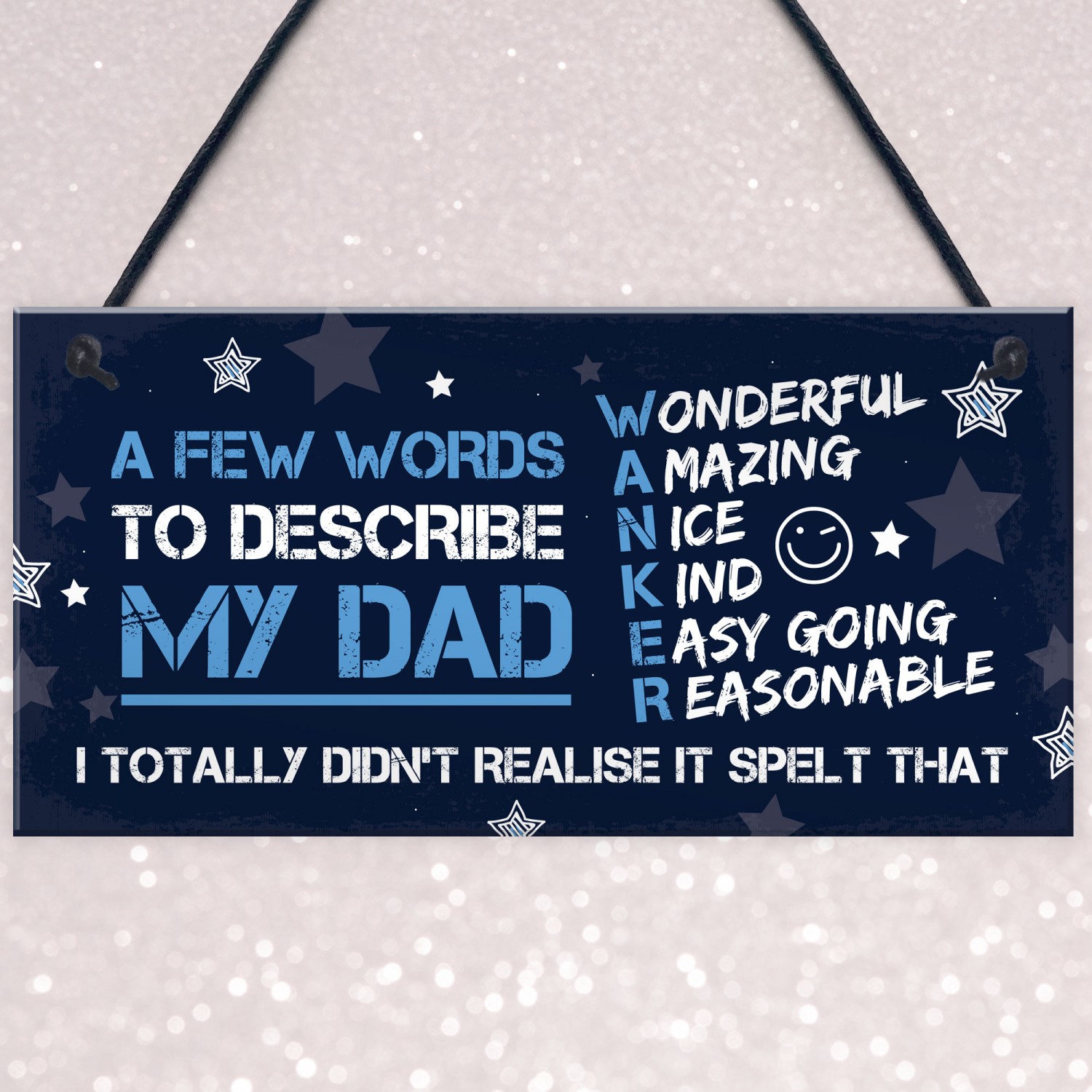 Funny Dad Gift Standing Plaque Dad Gifts From Daughter Son Joke