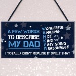 FUNNY Dad Gifts Daddy Gift From Daughter Funny Fathers Day Gift 