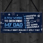 FUNNY Dad Gifts Daddy Gift From Daughter Funny Fathers Day Gift 