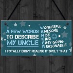 FUNNY Uncle Gifts Quirky Gift For Uncle Fathers Day Gift For Hi