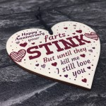 Funny Anniversary Card Anniversary Gifts For Him / Her Keepsake