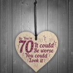 FUNNY 70TH BIRTHDAY Card 70th Birthday Gift For Mum Dad Nan