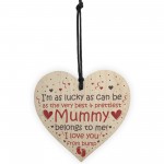 Mummy To Be Gifts Wooden Heart Mothers Day Gift From Bump