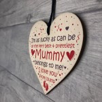Mummy To Be Gifts Wooden Heart Mothers Day Gift From Bump