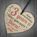 3rd Birthday Girl Boy Three Today 3rd Birthday Decoration Plaque