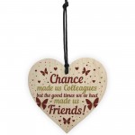 Colleague Leaving Gifts Wooden Heart Work Colleague Friendship