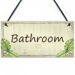 Bathroom Sign Men And Women Bathroom Loo Toilet Door Sign