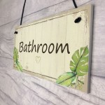 Bathroom Sign Men And Women Bathroom Loo Toilet Door Sign