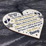 Best Daddy Gifts Heart Daddy To Be Birthday Cards Baby Shower 