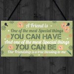 Special Thankyou Gift Friendship Plaque Love Sign Birthday Gift 