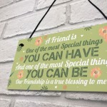 Special Thankyou Gift Friendship Plaque Love Sign Birthday Gift 