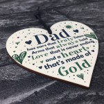 Fathers Day Gift Wooden Heart Gift For Dad Daddy Daugther Gifts 