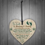 From Bump Gifts Mummy To Be Gifts Daddy To Be Card Wood Heart
