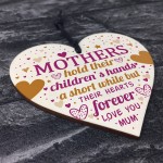 Mother Daughter Gifts Heart Mum Birthday Card Mothers Day Gift