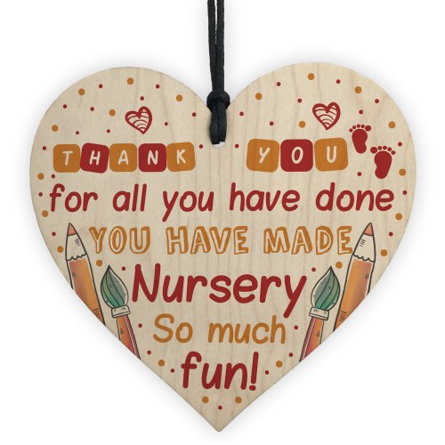 THANK YOU Gift For Teacher Teaching Assistant Leaving Nursery