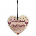 Wife Birthday Gifts Card Wooden Heart Anniversary Gifts For Her