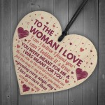 Wife Birthday Gifts Card Wooden Heart Anniversary Gifts For Her