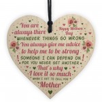 Mothers Day Plaque Mothers Day Gift Wood Heart Gift For Her
