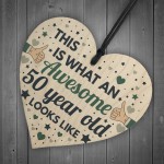 AWESOME 50 Year Old Funny 50th Birthday Gift 50th Birthday Card 