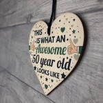 AWESOME 50 Year Old Funny 50th Birthday Gift 50th Birthday Card 