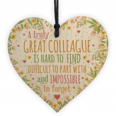 Colleague Birthday Gifts Thank You Wooden Heart Gift For Friend