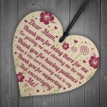 Dear MumMothers Day Birthday Gift For Mum Wooden Heart