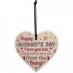 Mummy To Be Gifts From Bump Mothers Day Wooden Heart