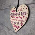 Mummy To Be Gifts From Bump Mothers Day Wooden Heart