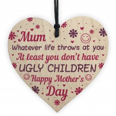 HAPPY MOTHERS DAY CARD Mothers Day Gift FUNNY MUM MOTHER