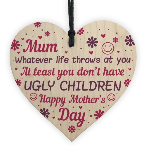 HAPPY MOTHERS DAY CARD Mothers Day Gift FUNNY MUM MOTHER