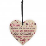 HAPPY MOTHERS DAY CARD Mothers Day Gift FUNNY MUM MOTHER