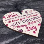 HAPPY MOTHERS DAY CARD Mothers Day Gift FUNNY MUM MOTHER