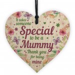 Mummy Birthday Mothers Day Gifts Wooden Heart Gift For Mum