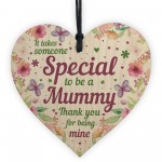 Mummy Birthday Mothers Day Gifts Wooden Heart Gift For Mum
