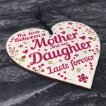 Mum Gifts Mothers Day Birthday Gifts From Daughter Wood Heart