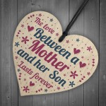 Mum Gifts Mothers Day Birthday Gifts From Son Wood Heart Sign 